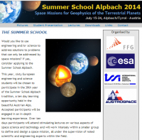 Summer School Alpbach 2014