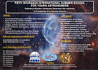 5th Byurakan International Summer School For Young Astronomers