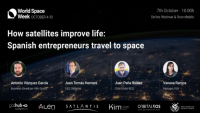 How satellites improve life: Spanish entrepreneurs travel to space